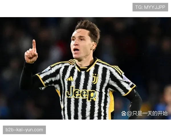 尤文图斯官方确认，主力前锋费德里科·基耶萨因腿筋伤势将缺席三周